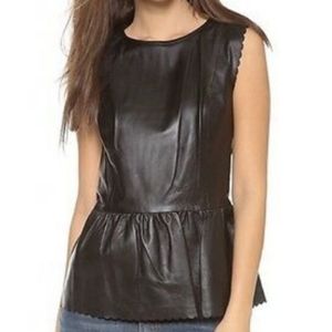 Madewell | 100% Leather Top